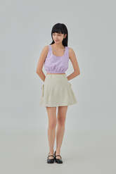 Athalia Floral Embroidered Crop Top